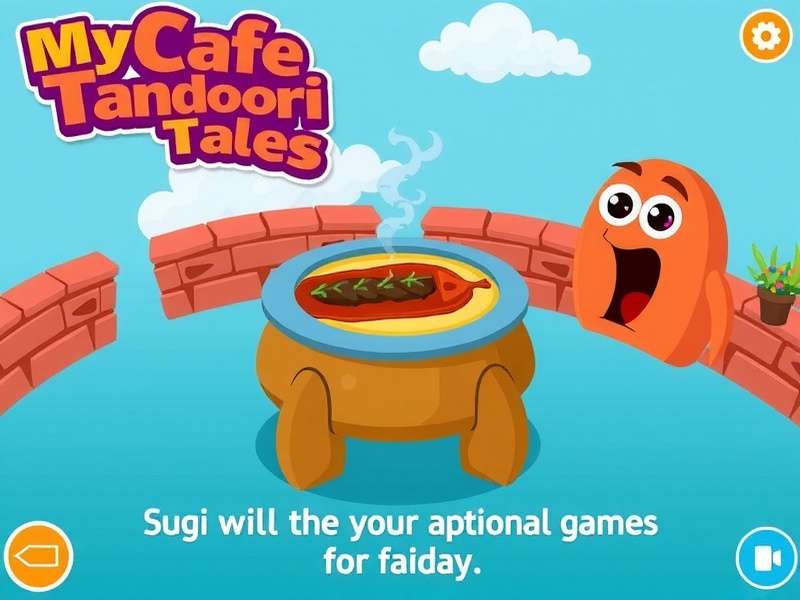 Experience the vibrant world of My Cafe Tandoori Tales My Cafe Tandoori Tales Game Screenshot